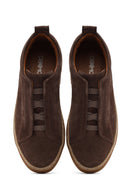 Men's Mink Suede Leather Sneaker | Derimod Men's Mink Suede Leather Sneaker | Derimod