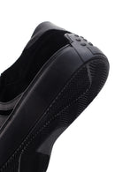 Erkek Siyah Süet Deri Sneaker | Derimod Erkek Siyah Süet Deri Sneaker | Derimod