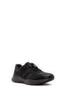 Men's Black Lace-up Leather Sneaker | Derimod Men's Black Lace-up Leather Sneaker | Derimod