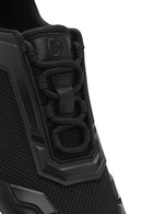 Erkek Siyah Bağcıklı Kalın Tabanlı Sneaker | Derimod Erkek Siyah Bağcıklı Kalın Tabanlı Sneaker | Derimod