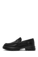 Men's Black Leather Casual Loafer | Derimod Men's Black Leather Casual Loafer | Derimod