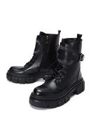 Women's Black Zippered Boots | Derimod Women's Black Zippered Boots | Derimod