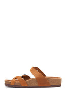 Women's Leather Flip Flops | Derimod Women's Leather Flip Flops | Derimod