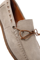 Men's Beige Suede Leather Casual Loafer | Derimod Men's Beige Suede Leather Casual Loafer | Derimod