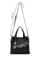 Women's Black Classic Handbag | Derimod Women's Black Classic Handbag | Derimod