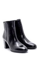 Women's Leather Crocodile Patterned Boots | Derimod Women's Leather Crocodile Patterned Boots | Derimod