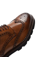 Men's Patterned Leather Casual Shoes | Derimod Men's Patterned Leather Casual Shoes | Derimod