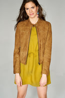 Penny Women's Leather Jacket | Derimod Penny Women's Leather Jacket | Derimod