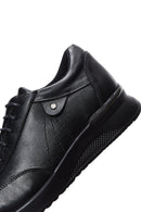 Kadın Siyah Deri Casual Sneaker | Derimod Kadın Siyah Deri Casual Sneaker | Derimod