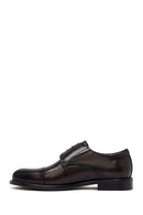 Men's Brown Lace-Up Leather Classic Shoes | Derimod Men's Brown Lace-Up Leather Classic Shoes | Derimod