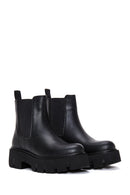 Women's Black Thick Soled Chelsea Boots | Derimod Women's Black Thick Soled Chelsea Boots | Derimod