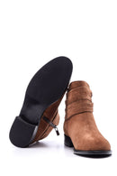 Women's Suede Leather Boots | Derimod Women's Suede Leather Boots | Derimod