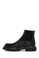 Men's Black Leather Casual Chelsea Boots | Derimod Men's Black Leather Casual Chelsea Boots | Derimod