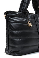 Women's Black Quilted Shoulder Bag | Derimod Women's Black Quilted Shoulder Bag | Derimod
