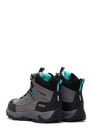 Caterpillar Kadın Gri Deri Waterproof Outdoor Bot | Derimod Caterpillar Kadın Gri Deri Waterproof Outdoor Bot | Derimod