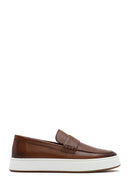 Men's Tan Leather Loafer | Derimod Men's Tan Leather Loafer | Derimod