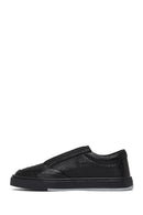 Men's Black Leather Sneaker | Derimod Men's Black Leather Sneaker | Derimod