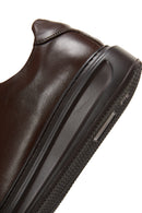 Men's Brown Leather Thick Sole Sneaker | Derimod Men's Brown Leather Thick Sole Sneaker | Derimod