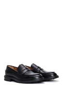 Men's Black Leather Casual Loafer | Derimod Men's Black Leather Casual Loafer | Derimod