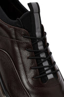 Men's Brown Lace-Up Leather Casual Sneaker | Derimod Men's Brown Lace-Up Leather Casual Sneaker | Derimod