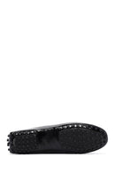 Kadın Siyah Toka Detaylı Deri Loafer | Derimod Kadın Siyah Toka Detaylı Deri Loafer | Derimod