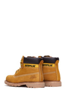 Caterpillar Erkek Hardal Colorado Nubuk Deri Bot | Derimod Caterpillar Erkek Hardal Colorado Nubuk Deri Bot | Derimod