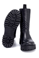 Women's Leather Long Chelsea Boots | Derimod Women's Leather Long Chelsea Boots | Derimod