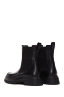 Women's Black Leather Chelsea Boots | Derimod Women's Black Leather Chelsea Boots | Derimod