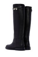 Women's Black Leather Boots | Derimod Women's Black Leather Boots | Derimod