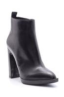 Women's Heeled Leather Boots | Derimod Women's Heeled Leather Boots | Derimod