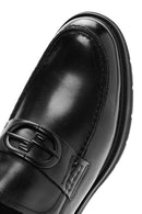 Erkek Siyah Tokalı Deri Casual Loafer | Derimod Erkek Siyah Tokalı Deri Casual Loafer | Derimod