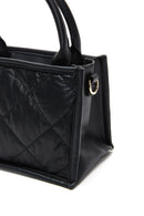 Women's Black Quilted Handbag | Derimod Women's Black Quilted Handbag | Derimod