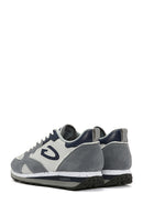 Alberto Guardiani Men's Gray Black Wen Thick Soled Sneaker | Derimod Alberto Guardiani Men's Gray Black Wen Thick Soled Sneaker | Derimod