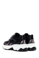Women's Black Thick Soled Sneaker | Derimod Women's Black Thick Soled Sneaker | Derimod