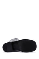 Women's Black Leather Boots | Derimod Women's Black Leather Boots | Derimod