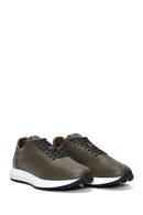 Erkek Yeşil Deri Sneaker | Derimod Erkek Yeşil Deri Sneaker | Derimod