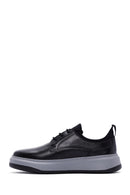 Erkek Siyah Deri Sneaker | Derimod Erkek Siyah Deri Sneaker | Derimod