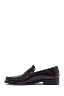 Men's Burgundy Leather Classic Loafer | Derimod Men's Burgundy Leather Classic Loafer | Derimod