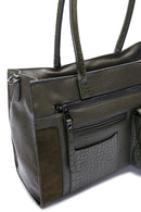 Women's Khaki Shoulder Bag | Derimod Women's Khaki Shoulder Bag | Derimod