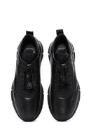 Men's Black Lace-up Leather Casual Shoes | Derimod Men's Black Lace-up Leather Casual Shoes | Derimod