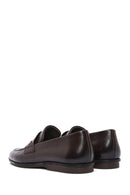 Erkek Kahverengi Deri Casual Loafer | Derimod Erkek Kahverengi Deri Casual Loafer | Derimod
