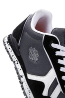 Harley Davidson Kadın Chevelle Siyah Süet Detaylı Sneaker | Derimod Harley Davidson Kadın Chevelle Siyah Süet Detaylı Sneaker | Derimod