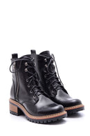 Women's Zippered Leather Boots | Derimod Women's Zippered Leather Boots | Derimod