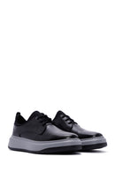 Erkek Siyah Deri Sneaker | Derimod Erkek Siyah Deri Sneaker | Derimod