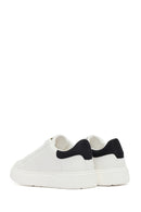 Erkek Beyaz Bağcıklı Sneaker | Derimod Erkek Beyaz Bağcıklı Sneaker | Derimod