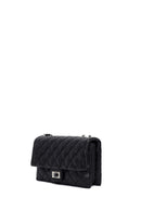 Woman Black Chain Strap Quilted Shoulder Bag | Derimod Woman Black Chain Strap Quilted Shoulder Bag | Derimod