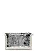 Women's Silver Portfolio Bag | Derimod Women's Silver Portfolio Bag | Derimod