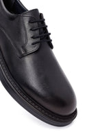Men's Black Lace Up Leather Casual Shoes | Derimod Men's Black Lace Up Leather Casual Shoes | Derimod