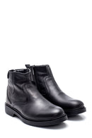 Men's Leather Zippered Boots | Derimod Men's Leather Zippered Boots | Derimod