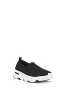 Derimod Zero Kadın Siyah Kumaş Casual Sneaker | Derimod Derimod Zero Kadın Siyah Kumaş Casual Sneaker | Derimod
